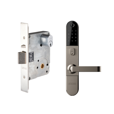 Schlage Omnia Smart Lock Bundle with 990 Mortice (SILVER)