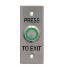 1103 Illuminated Architrave Plate Exit Button