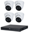 Dahua WizSense 4MP 4 Channel Vari-focal Eyeball IP CCTV KIT (with 1TB HDD)