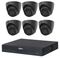Dahua WizSense 8MP 8 Channel Eyeball IP CCTV KIT (with 2 TB HDD) BLACK