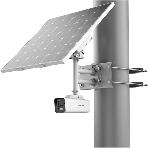Hikvision DS-2XS6A87G1-LS/C36S80 8MP ColorVu Fixed Bullet Solar Power 4G Network Camera Kit