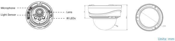 Milesight MS-C5372-FPE 5MP AI Motorized Pro Dome Network Camera