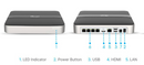 DISCONTINUED Milesight MS-N1008-UPC 1000 Series 4K 8 Channel Mini PoE NVR