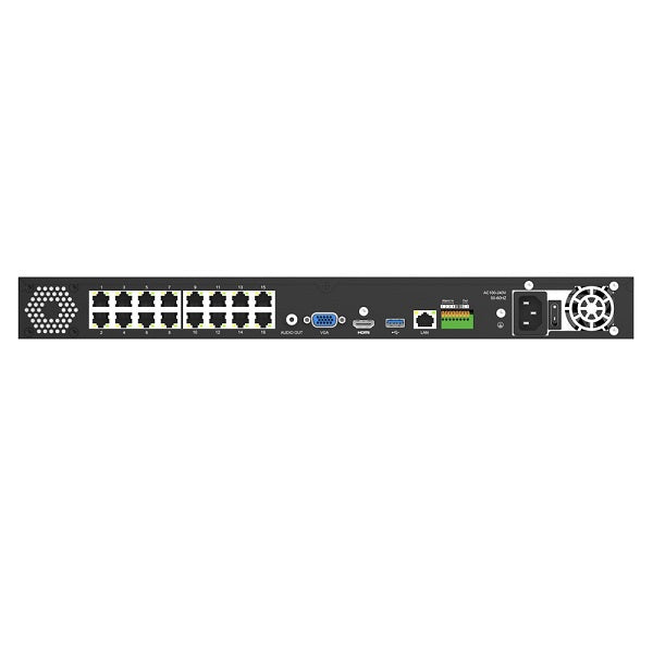 Milesight MS-N5016-NPE 16Channel 5000 Series 4K H.265 PoE NVR (NOHDD)