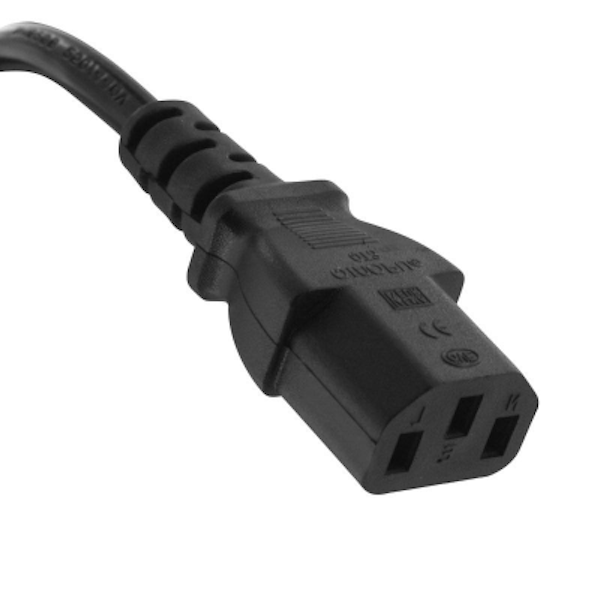 240V AC Power Cable IEC-C13 1 meter