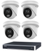 Hikvision ColorVu 4MP, 4 Channel Turret IP CCTV KIT (with 3TB HDD) (WITHOUT AUDIO)
