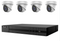 Hikvision HiLook 4MP 4CH Turret IP CCTV Kit