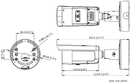 Hikvision DS-2CD2686G2-IZSU-SL 8MP IR Varifocal Bullet Network Camera Dimensions