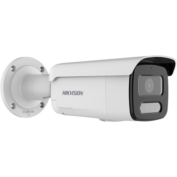 Hikvision DS-2CD2T47G2-LSU/SL 4MP ColorVu Strobe Light and Audible Warning Fixed Bullet Network Camera