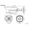 Hikvision DS-2CD2T55FWD-I8 6MP Fixed Bullet Network Camera Dimensions
