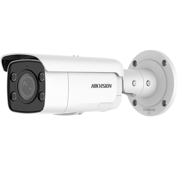 Hikvision DS-2CD2T87G2-LSU/SL 8MP ColorVu Strobe Light and Audible Warning Fixed Bullet Network Camera