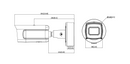 Hikvision DS-2CD7A26G0/P-IZHS DeepInView DarkFighter 2MP Varifocal Bullet Network Camera Dimensions