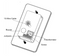 Rosslare EX-07EO Tactile Piezoelectric Switch with LED Indicator and Buzzer Specifications