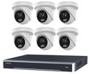 Hikvision ColorVu 4MP, 8 Channel Turret IP CCTV KIT (with 3TB HDD) (WITH AUDIO)