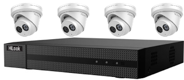 Hikvision HiLook 6MP 4CH Turret IP CCTV Kit