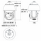 Hikvision DS-2TD4136T-9 Thermographic Thermal & Optical Bi-Spectrum Speed Dome Network Camera Dimensions