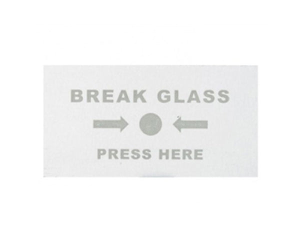 1101 Call Point Replacement Glass - Pack of 5