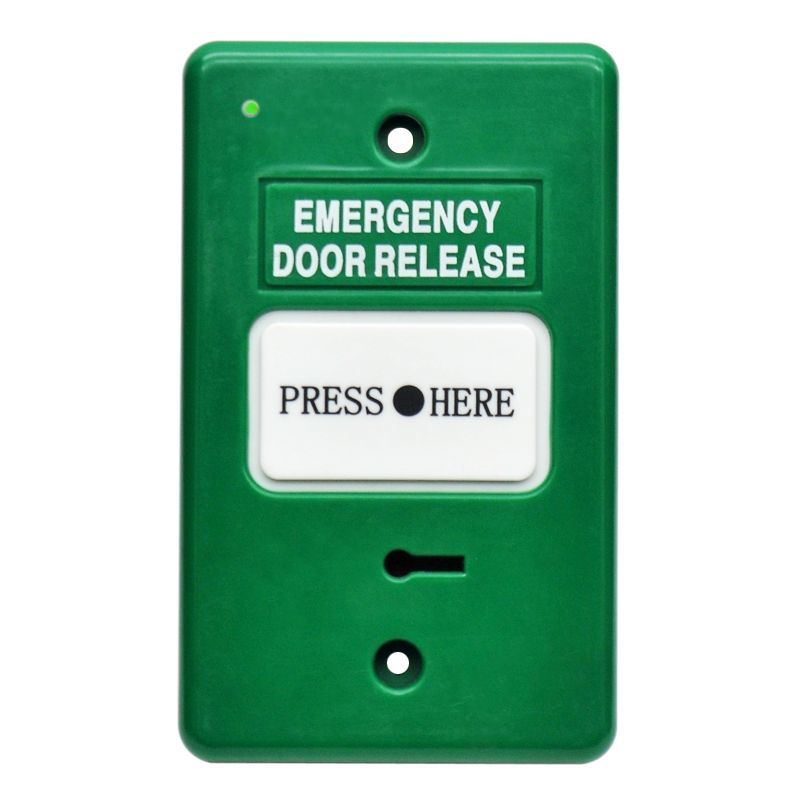 Secor DWS250B-GN Emergency Door Release with LED Indicator and Buzzer