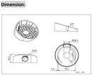 Hikvision DS-1259ZJ Dimensions