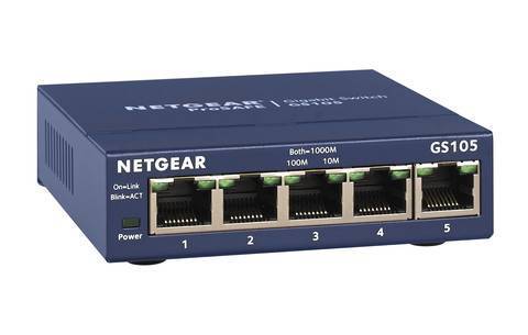 Netgear GS105 5 Port Gigabit switch