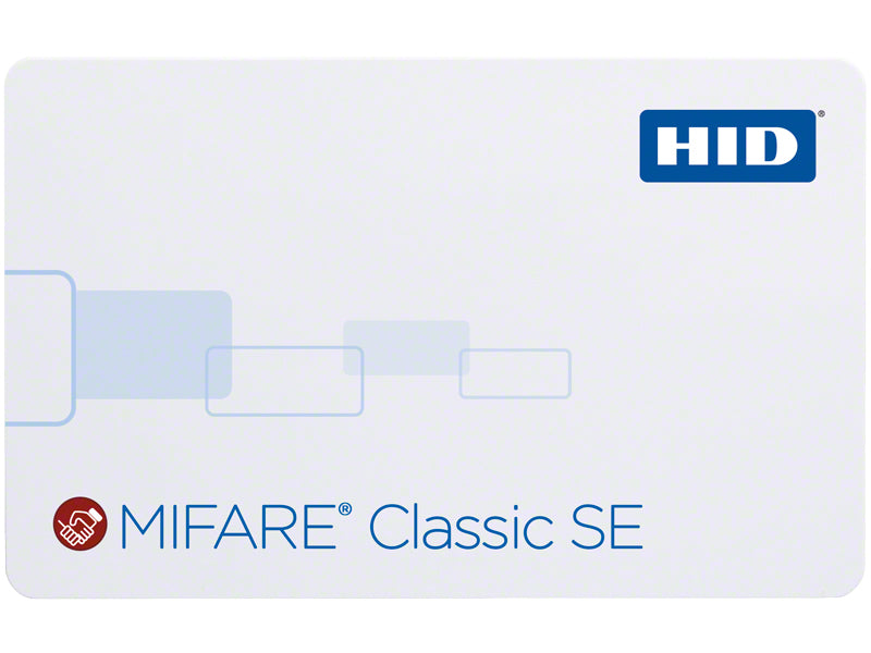 HID 3400PGGMN iClass Card