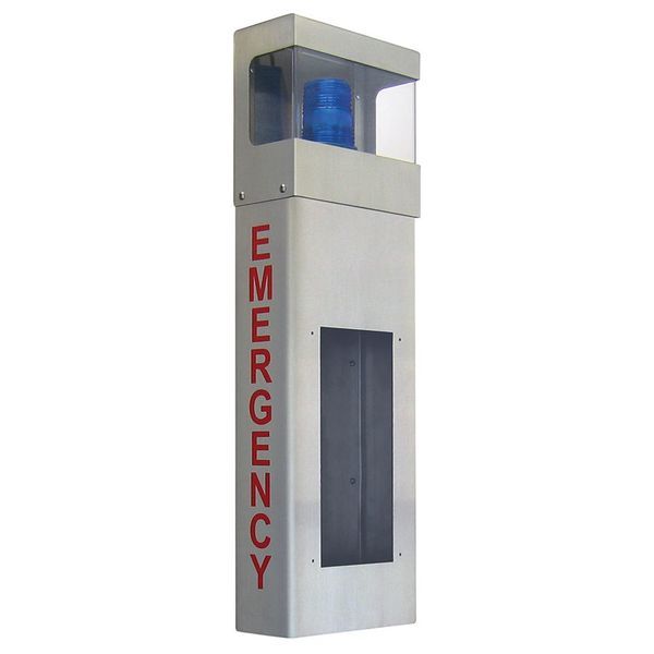 Aiphone IS-WBHE IS Series Wall Mount Box with Emergency Lettering Hood