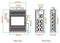Moxa MT-EDS-205 Switch Dimensions