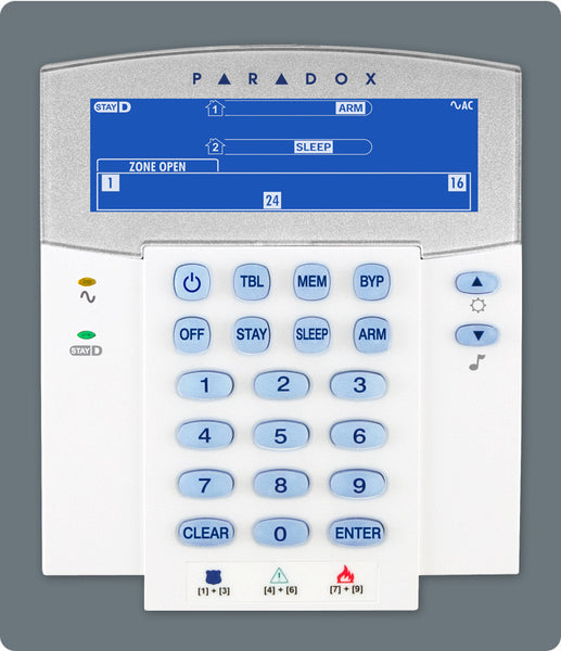 Paradox K35 Alarm LCD Keypad
