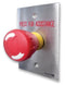 Red Twist-to-Release Button Switch SMART4371