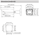 Dahua IPC-HFW5442E-ZE 4MP IR Varifocal Bullet WizMind Network Camera