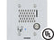 Aiphone IX-SS-2G IX Series IP 2-Gang Audio Door Station
