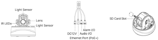 Milesight MS-C5371-X12PC 5MP AI 12X PTZ Dome Network Camera