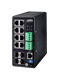 Aetek H70-084-30 8 Port Gigabit Managed Industrial PoE+ Switch, SFP/RJ45 Uplinks
